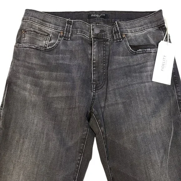 Fidelity Men's Hendrix Denim Indie Skinny Steel Wash Jeans 31x32 NWT $195 - Picture 2 of 14